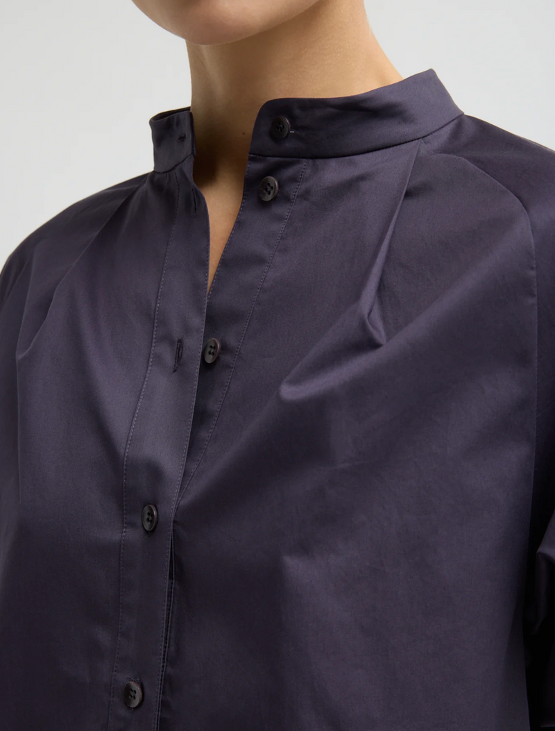 Tibi Eco Poplin Maxi Shirtdress