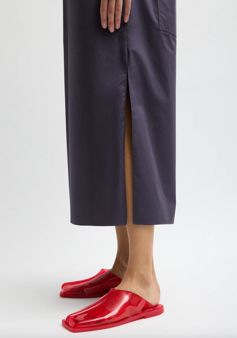 Tibi Eco Poplin Maxi Shirtdress