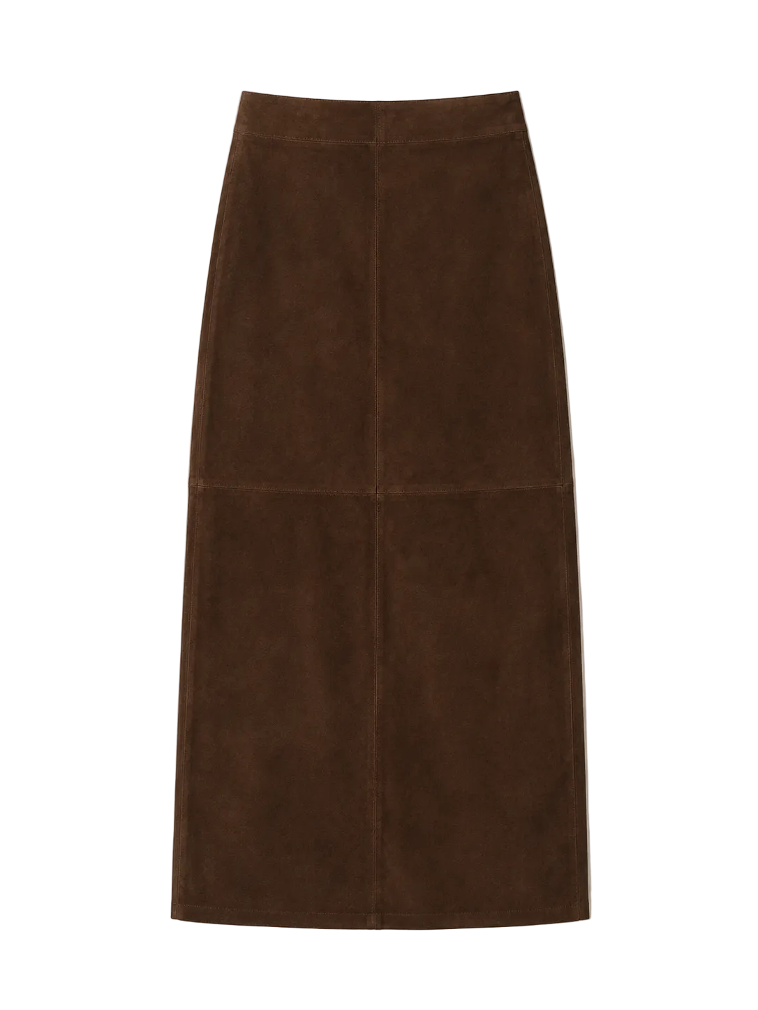Tibi Suede Pencil Skirt
