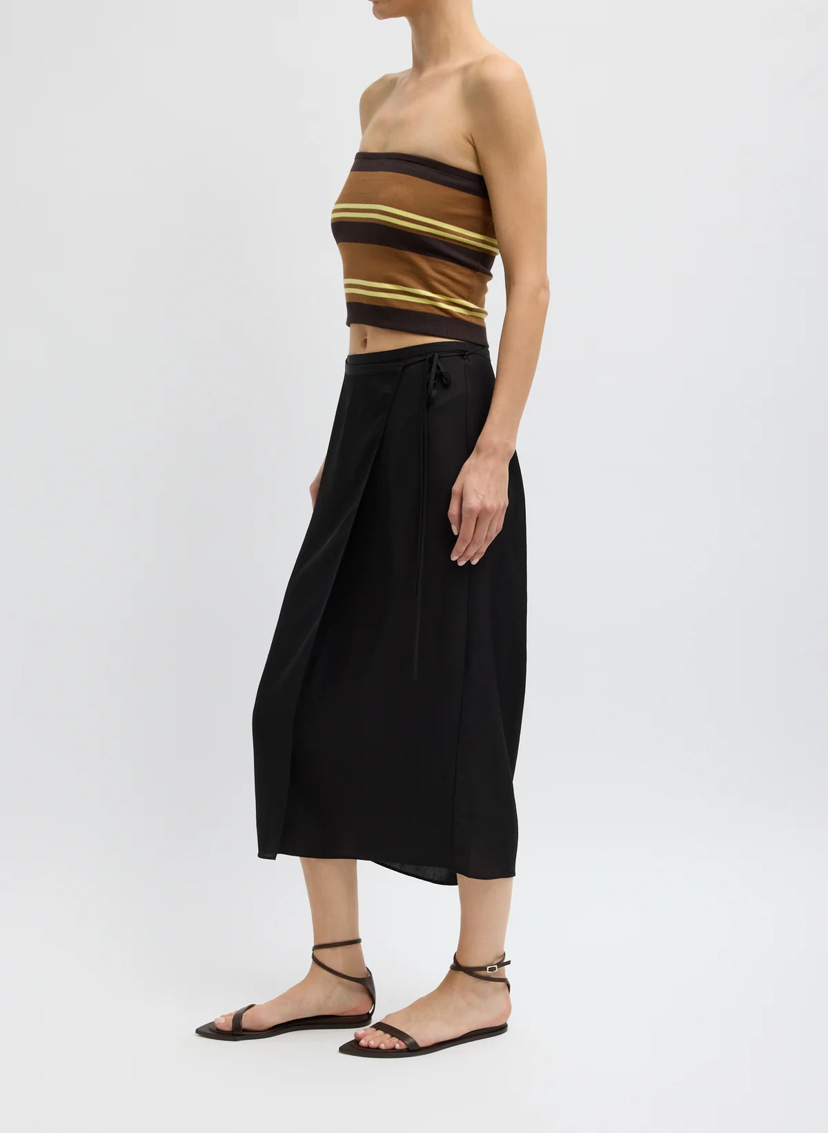 Tibi Summer Wrap Skirt