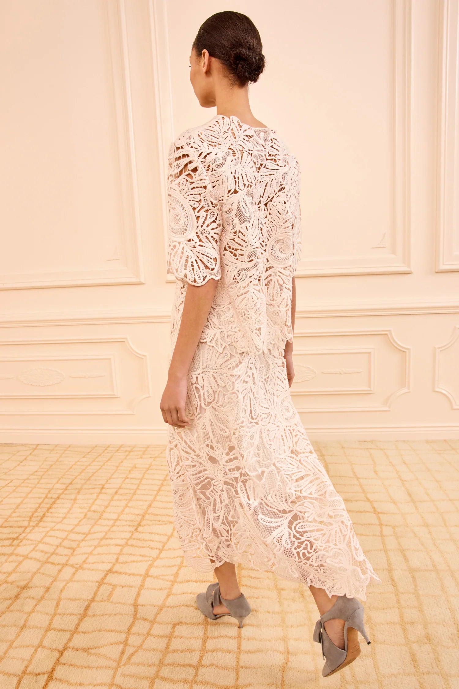 Ulla Johnson Dua Corded Lace SS Top