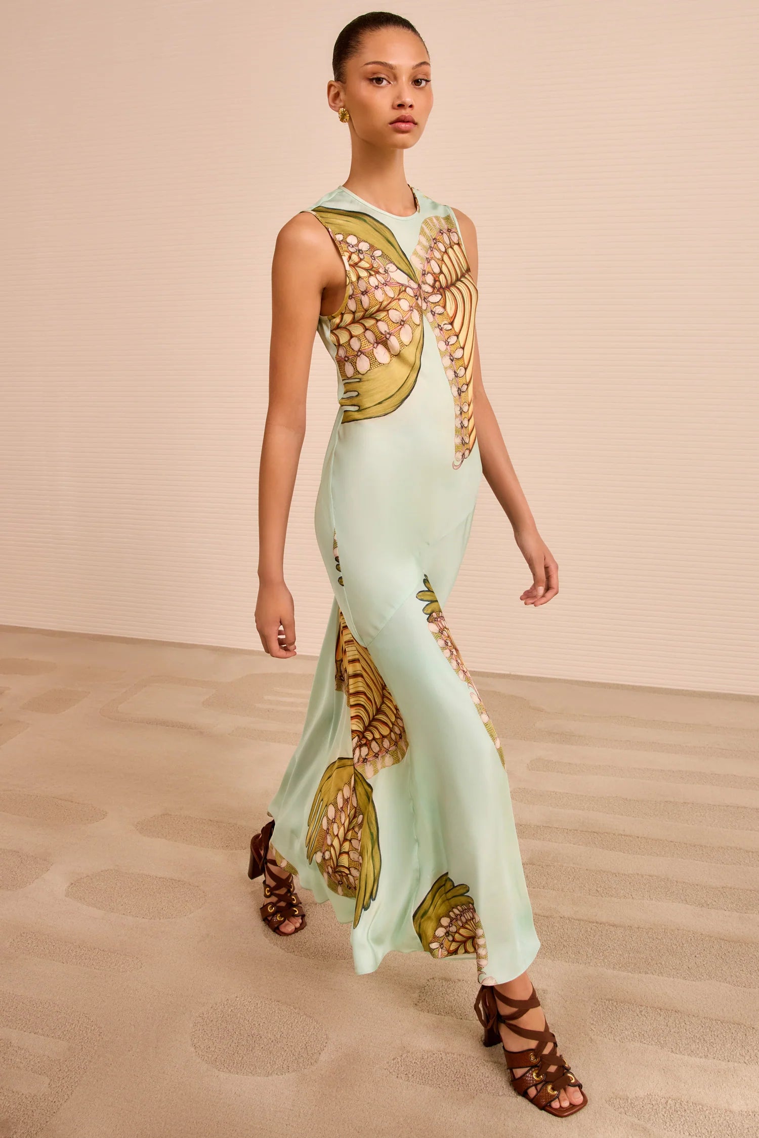 Ulla Johnson Gaea Sleeveless Midi Dress