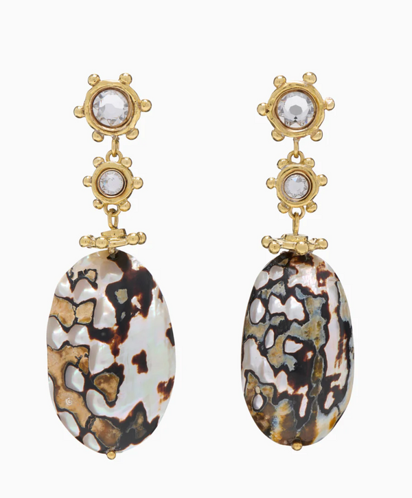 Ulla Johnson Fiori Black Multi Drop Earring