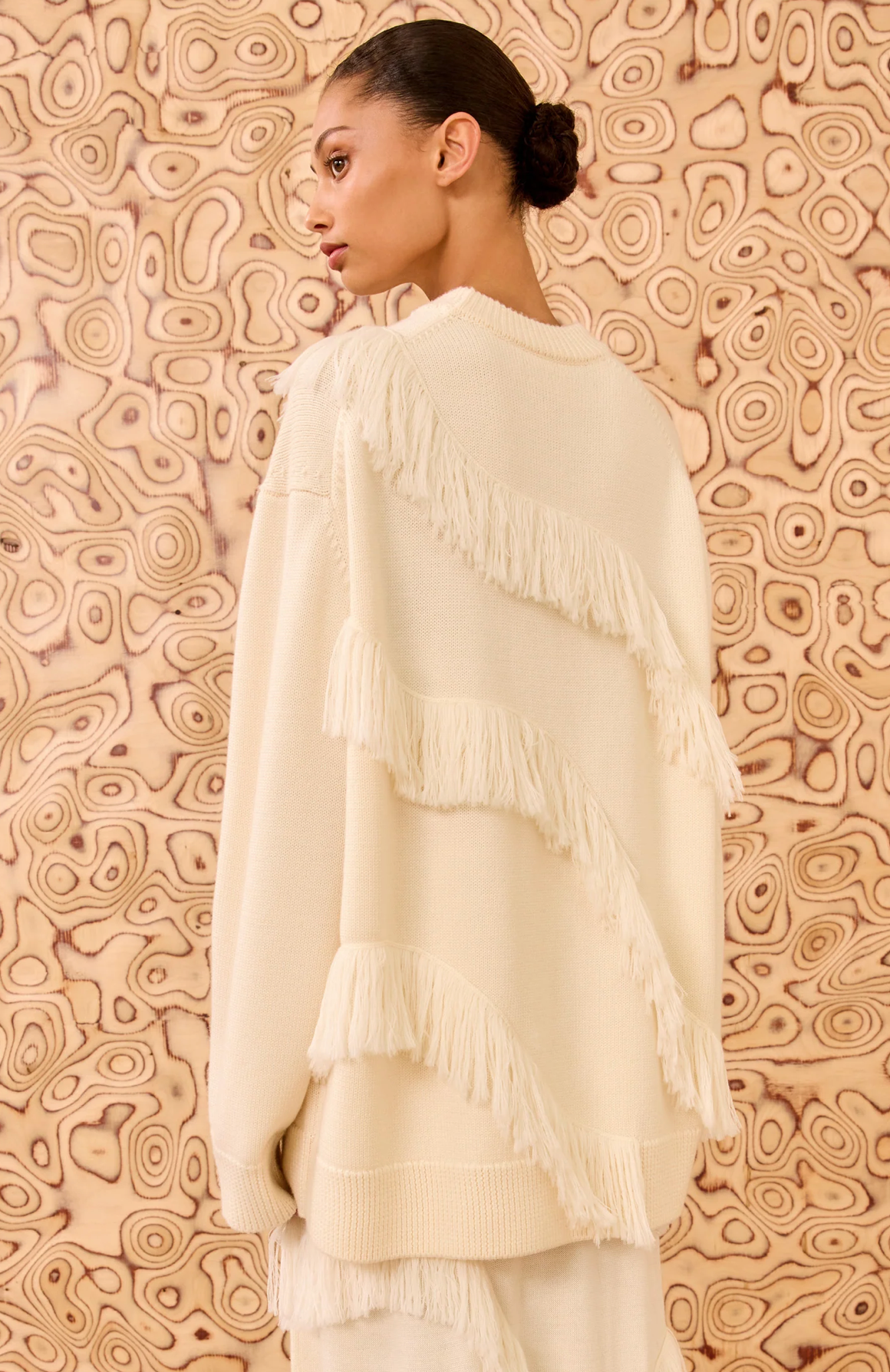 Ulla Johnson Ina Oversized Fringe Pullover