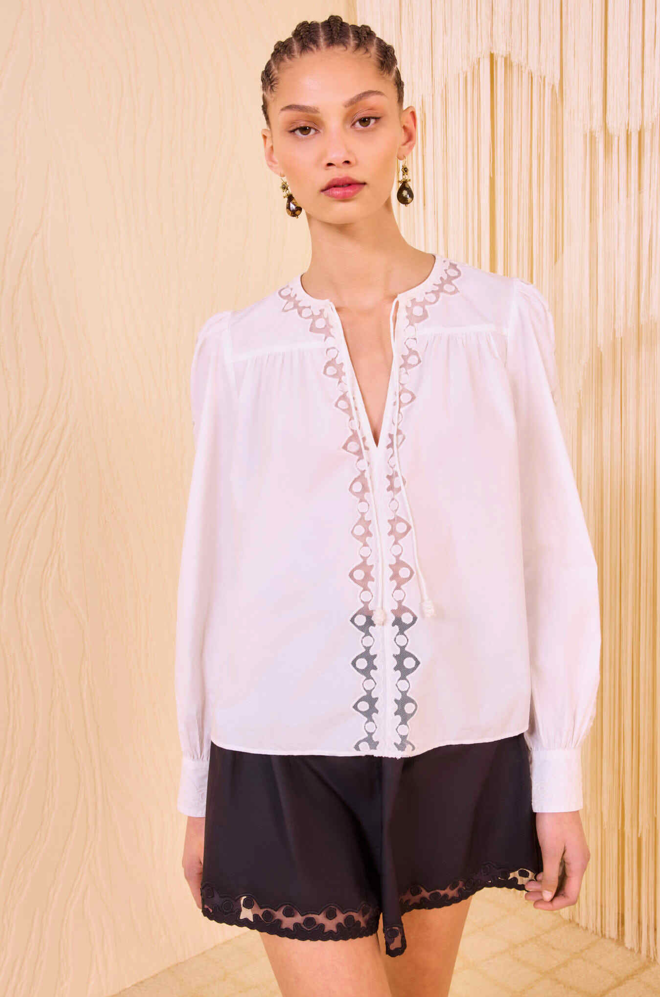 Ulla Johnson Kady Long Sleeve Blouse