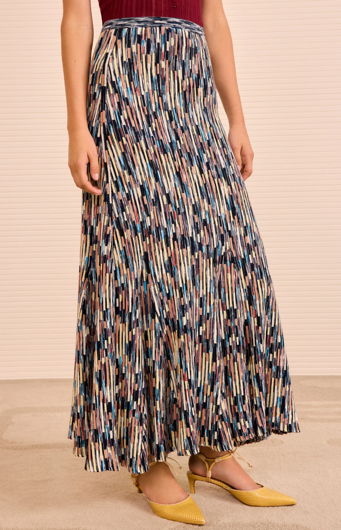 Ulla Johnson Marceline Multicolor Long Skirt
