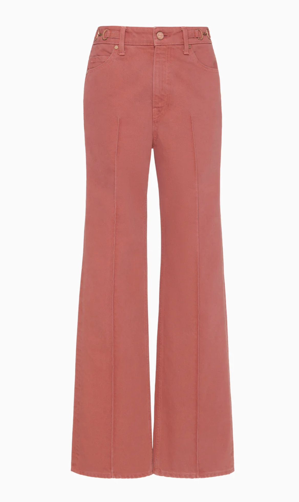 Ulla Johnson The Agatha Straight Leg Pintuck Jean