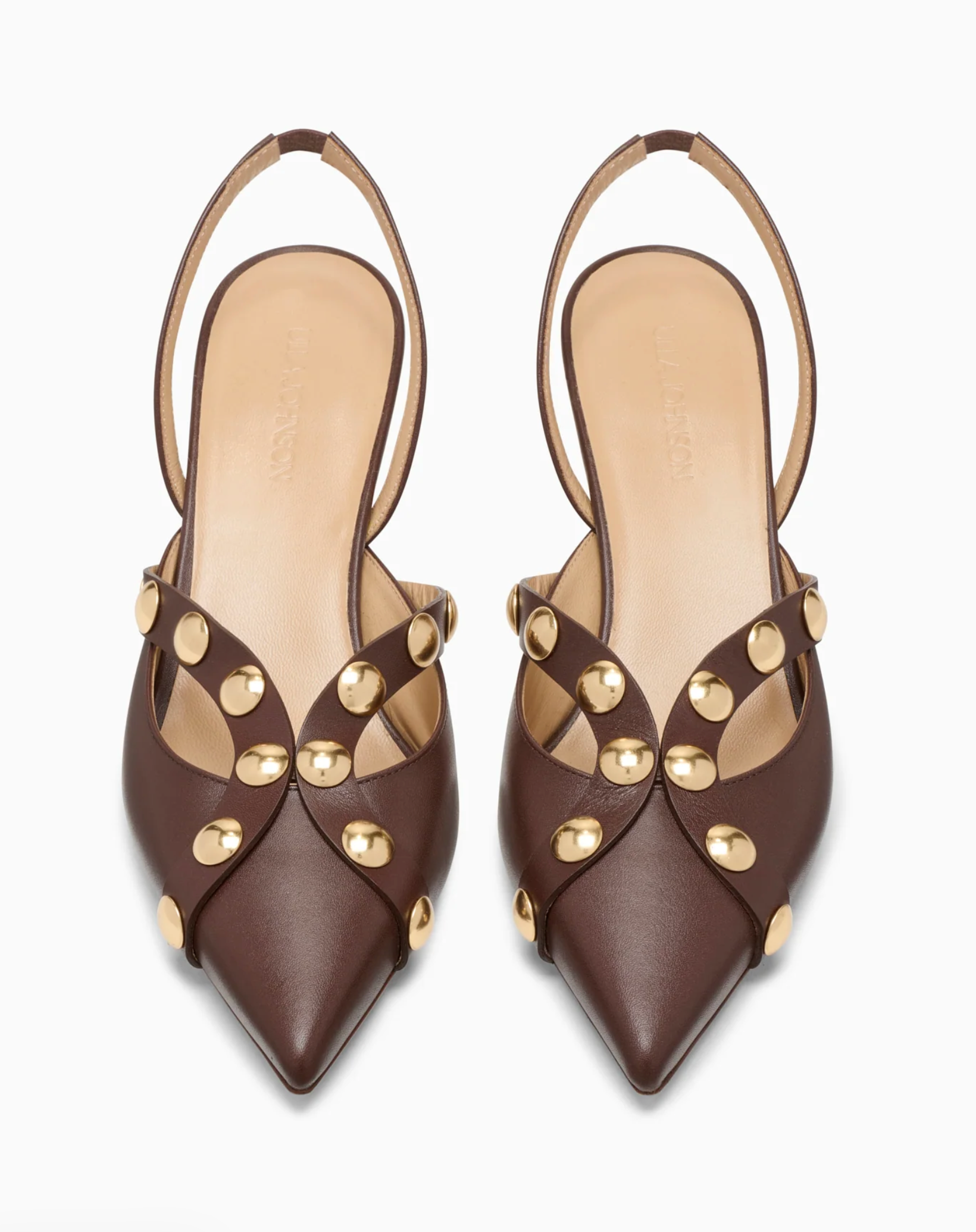 Ulla Johnson Vendome Studded Kitten Heel