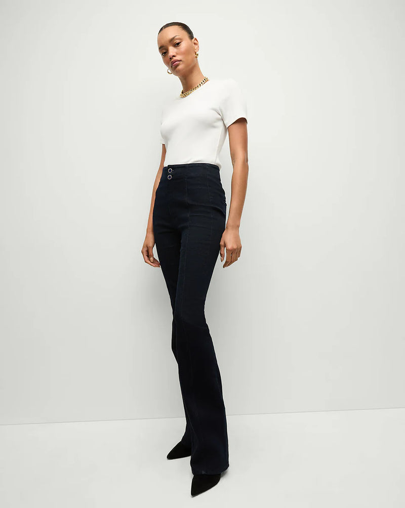 Veronica Beard Beverly High Rise Skinny Flare