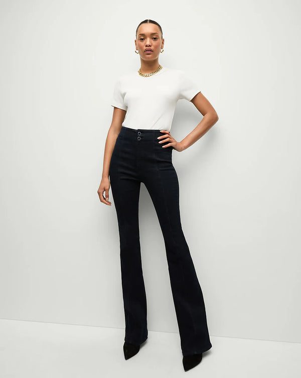 Veronica Beard Beverly High Rise Skinny Flare