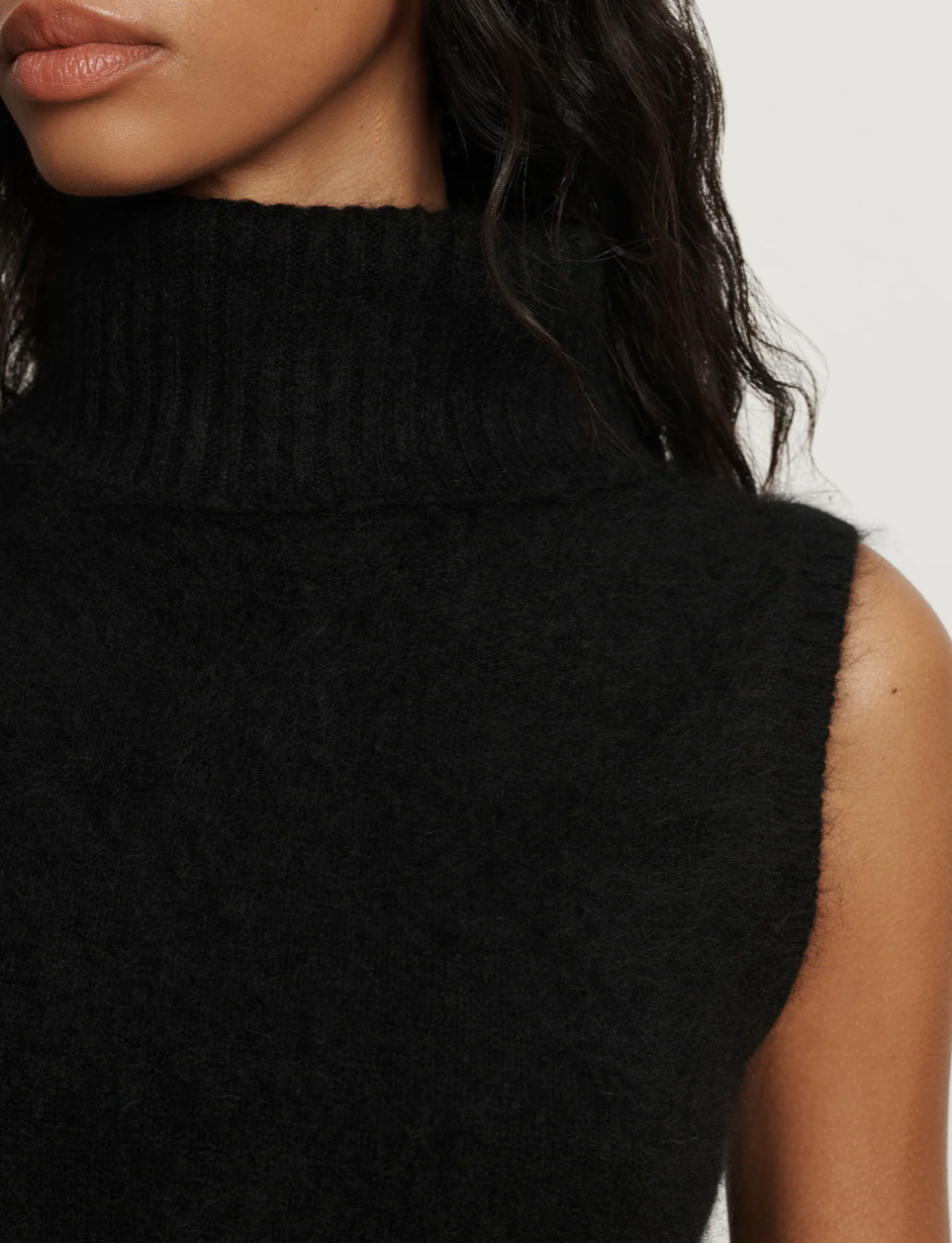 Veronica Beard Mazzy Brushed Cashmere Shell