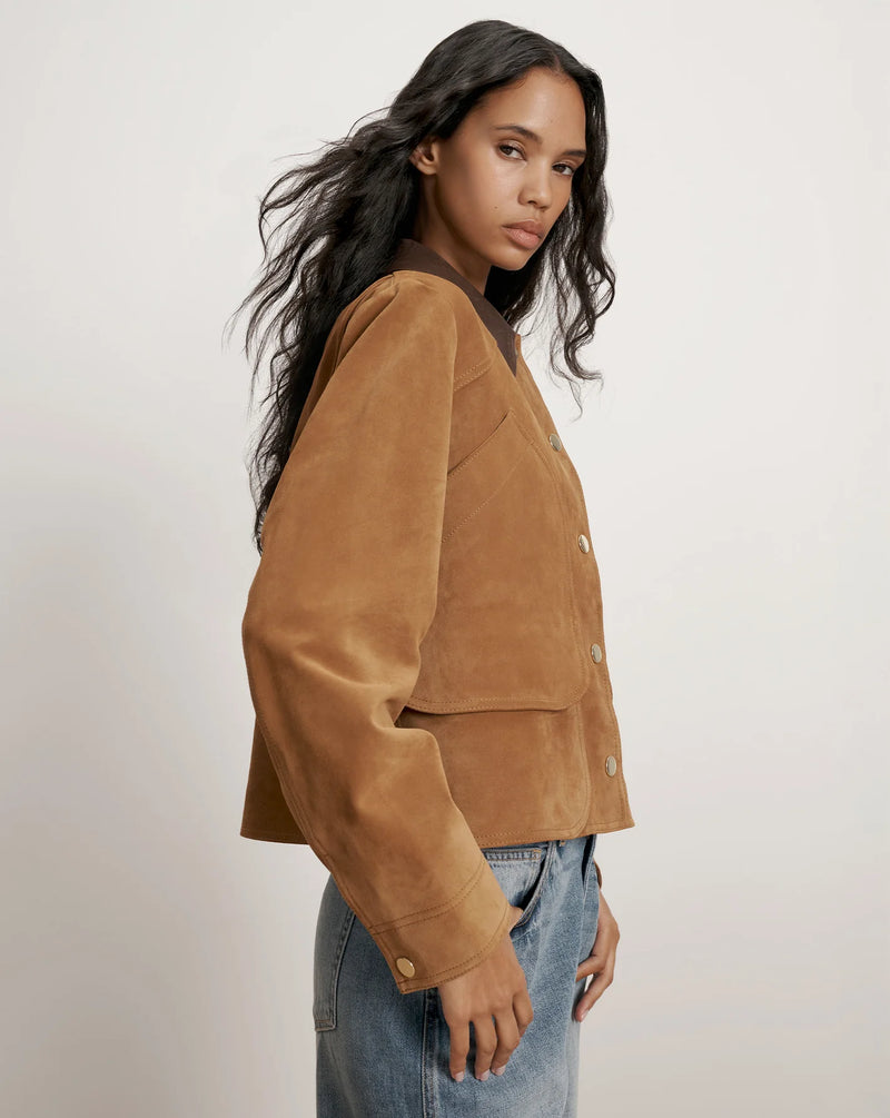 Veronica Beard Walters Cropped Barn Jacket
