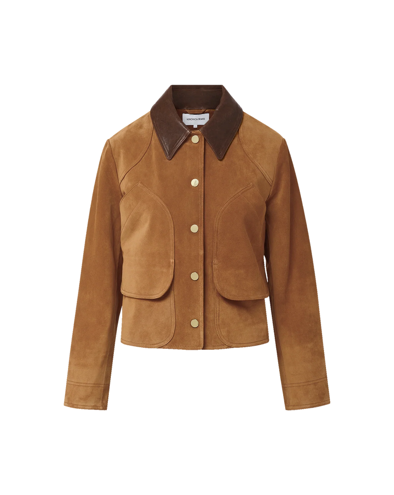 Veronica Beard Walters Cropped Barn Jacket