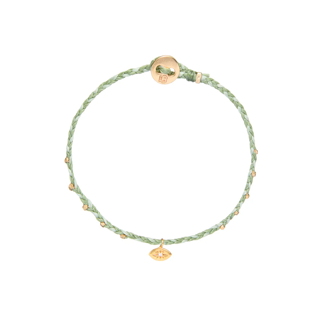 Scosha Diamond Eye Charm Bracelet