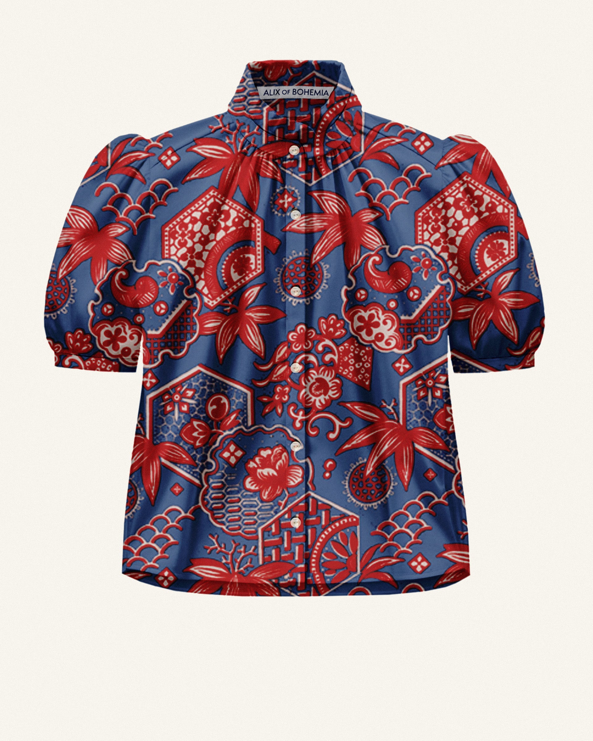 Alix of Bohemia Winn Delft Hive Shirt