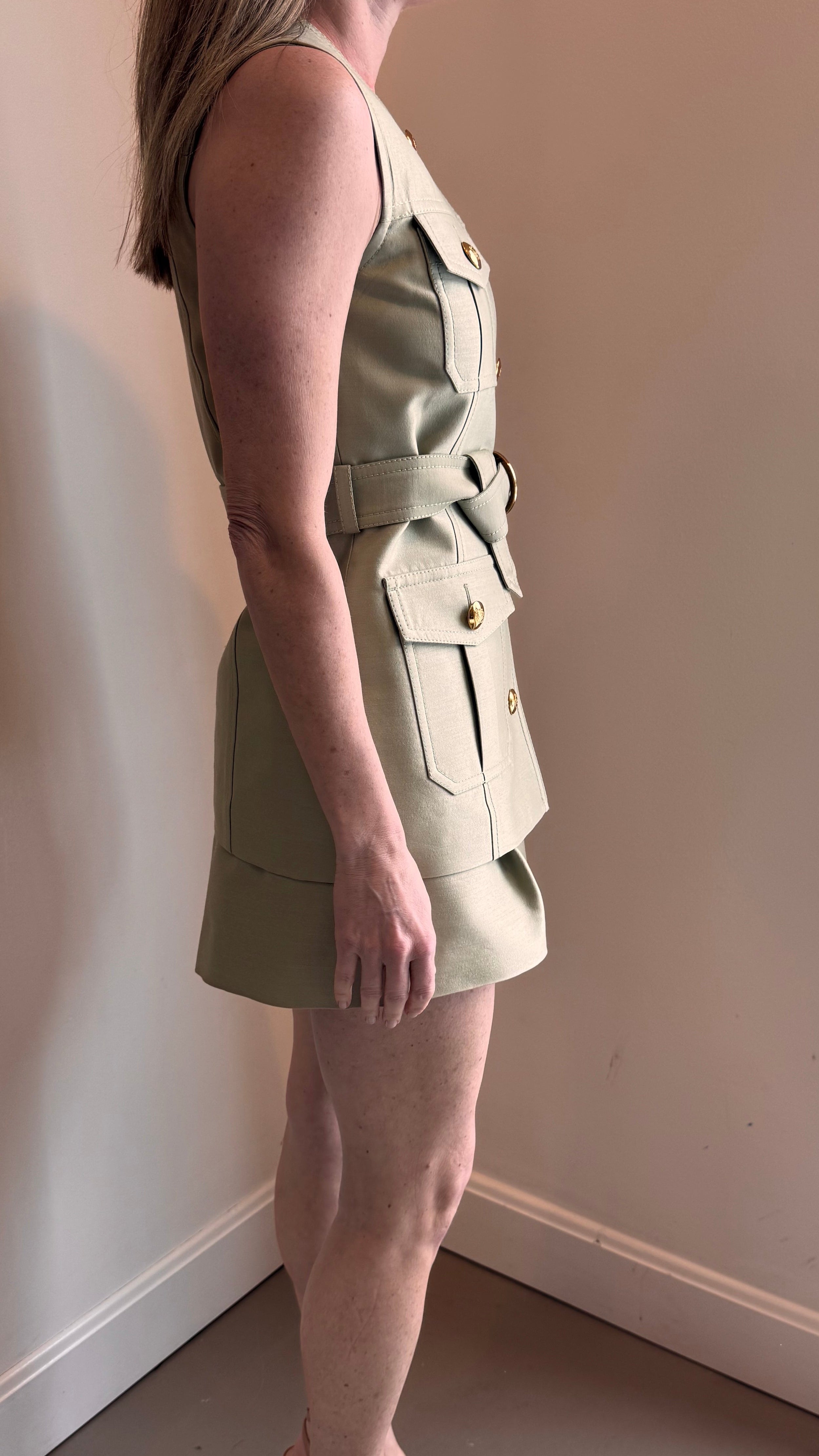 Zimmermann Luna Wool Silk Utility Vest