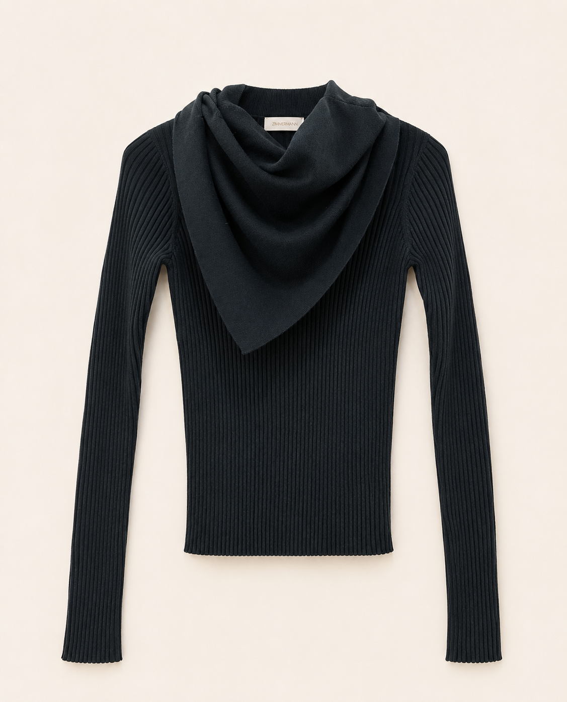 Zimmermann Valiant Merino Scarf Top