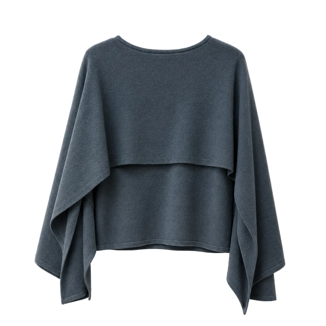 Zimmermann Valiant Wool Draped Sweater