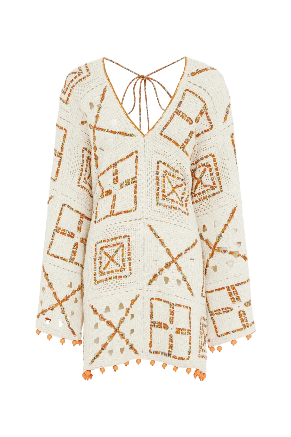 Alemais Marva Crochet Mini Dress