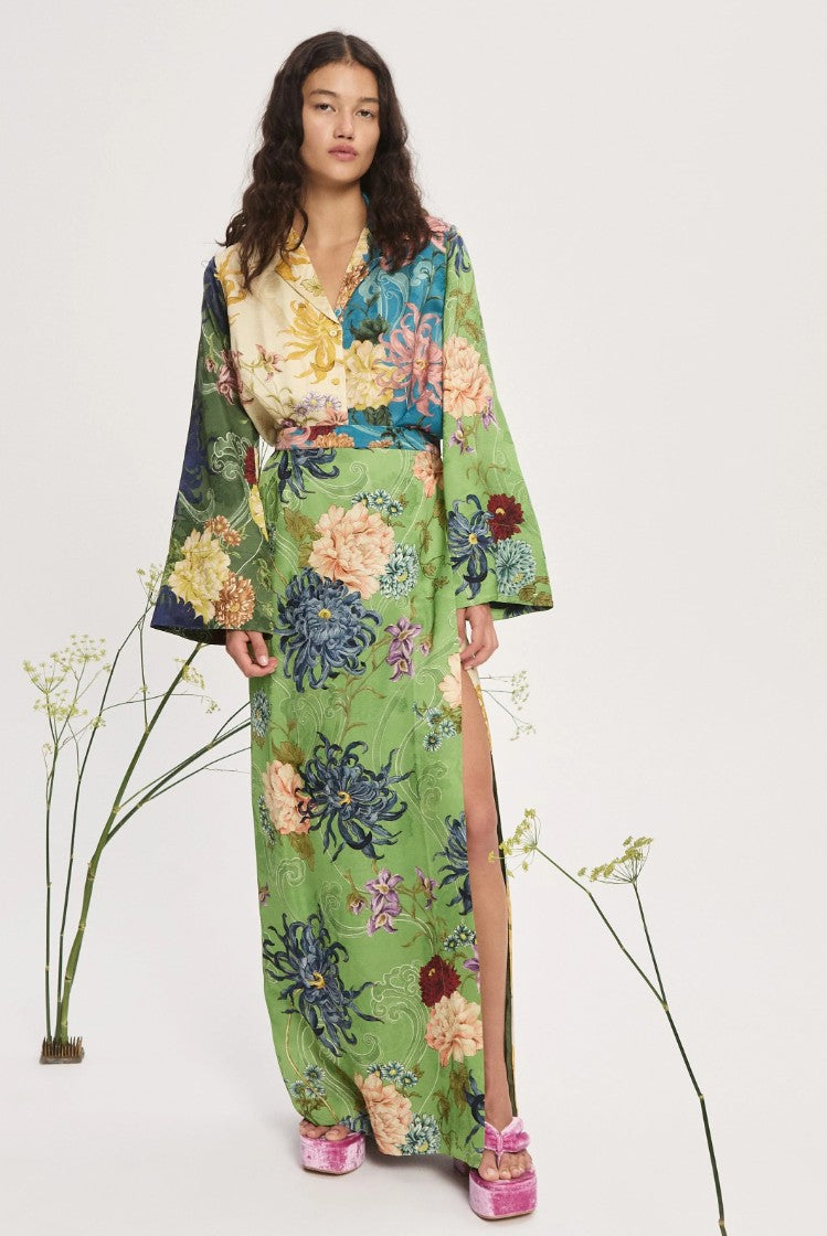Alemais Avery Spliced Skirt