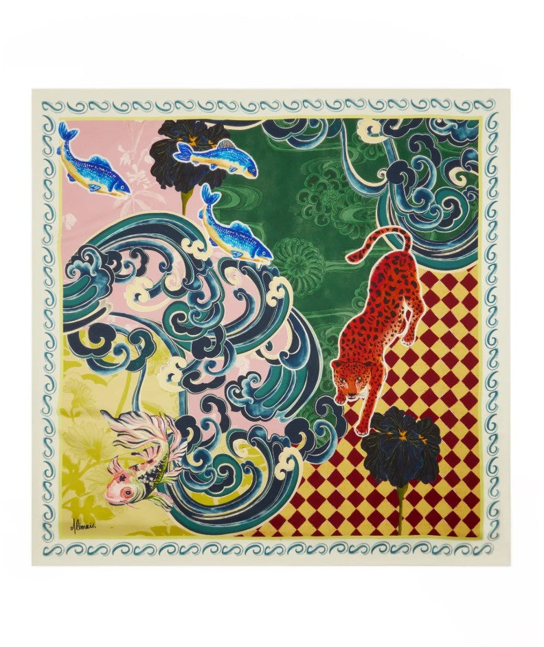 Alemais Rochester Silk Scarf