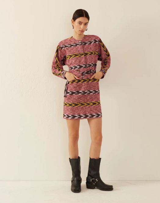 Alix of Bohemia Laurent Ikat Dress