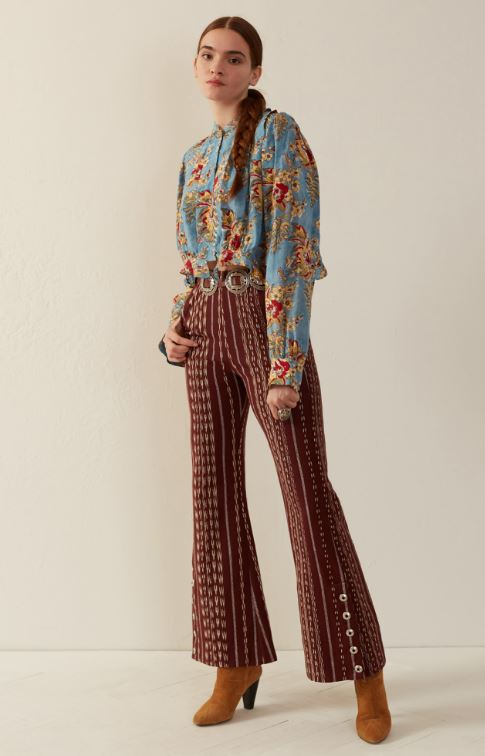 Alix of Bohemia Rhiannon Azure Blouse
