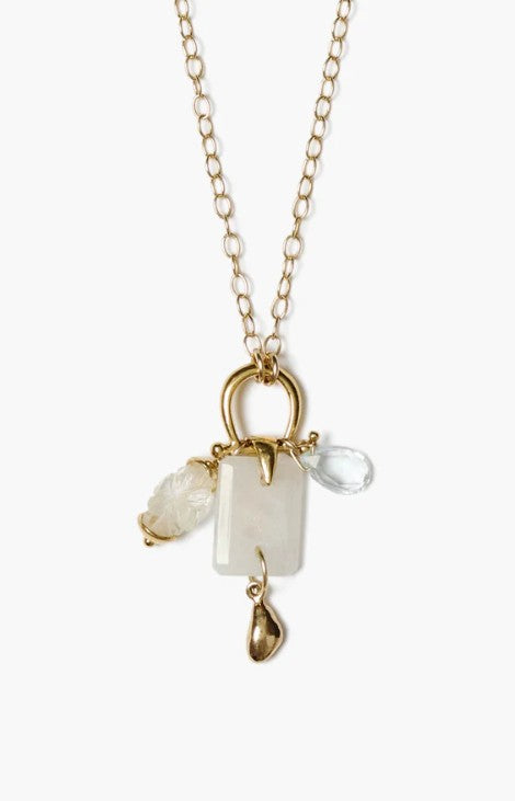 Chan Luu Alessia Moonstone Necklace