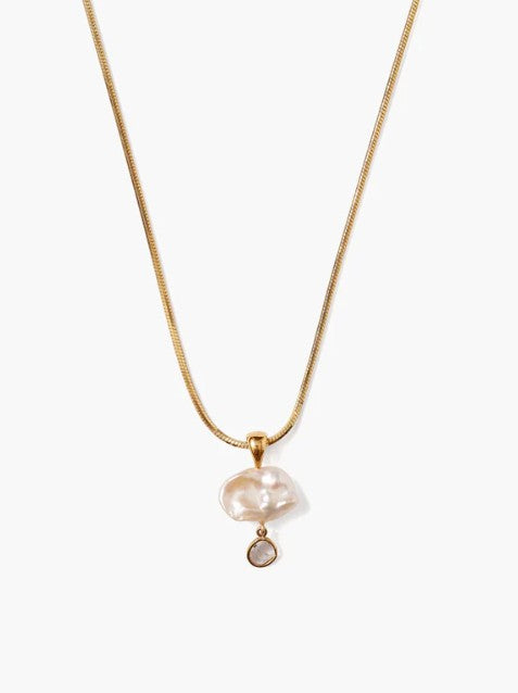Chan Luu Hilo Pearl and Diamond Necklace