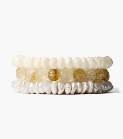 Chan Luu Thalassa Mix Pearl Bracelet Set