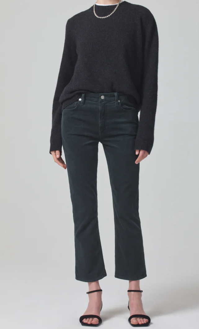 Citizens of Humanity Isola Cropped Boot Corduroy