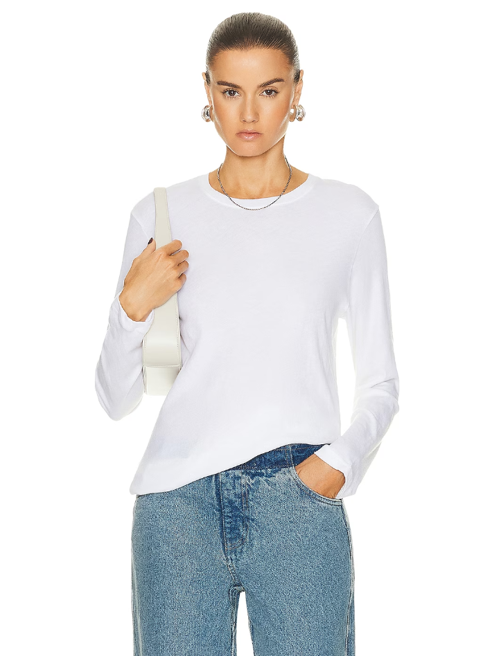 Enza Costa Cashmere Loose L/S Tee