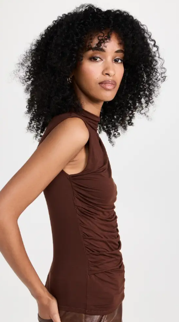 Enza Costa Sleeveless Twist Top