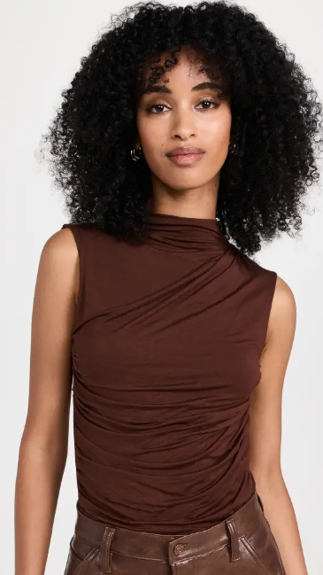 Enza Costa Sleeveless Twist Top