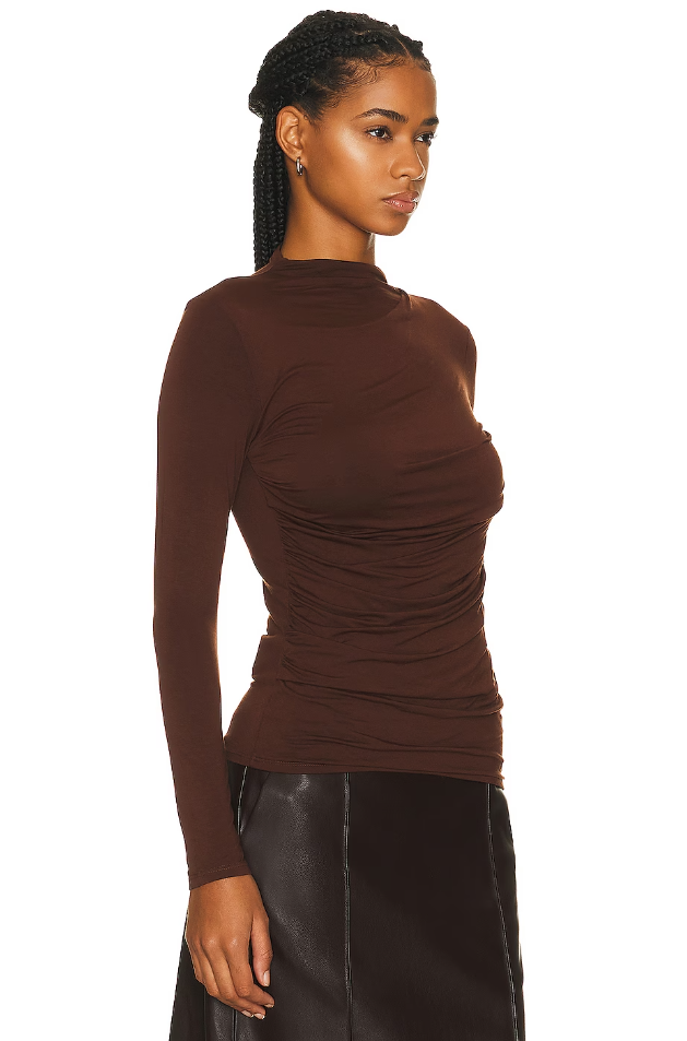 Enza Costa Viscose Jersey Twist Top