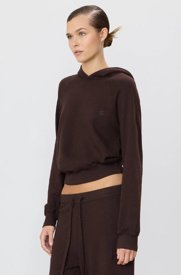 Eterne Shrunken Hoodie Sweatshirt