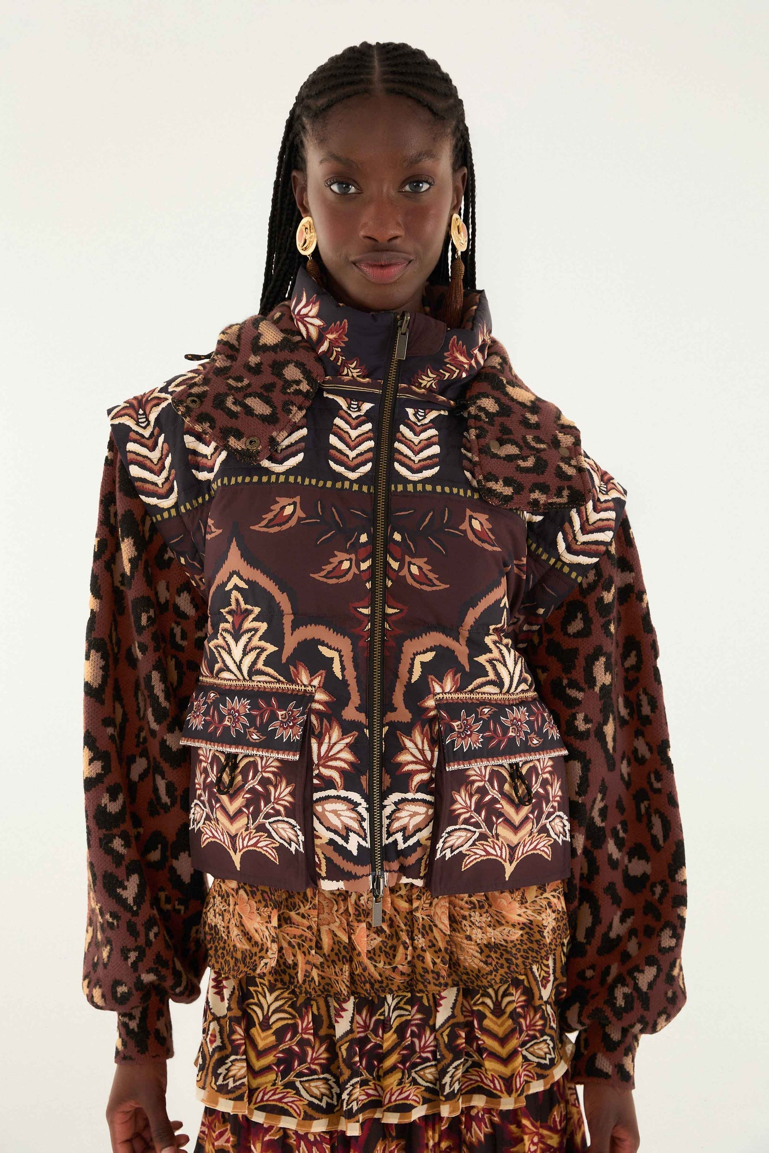 Farm Rio Winter Ainika Puffer Jacket