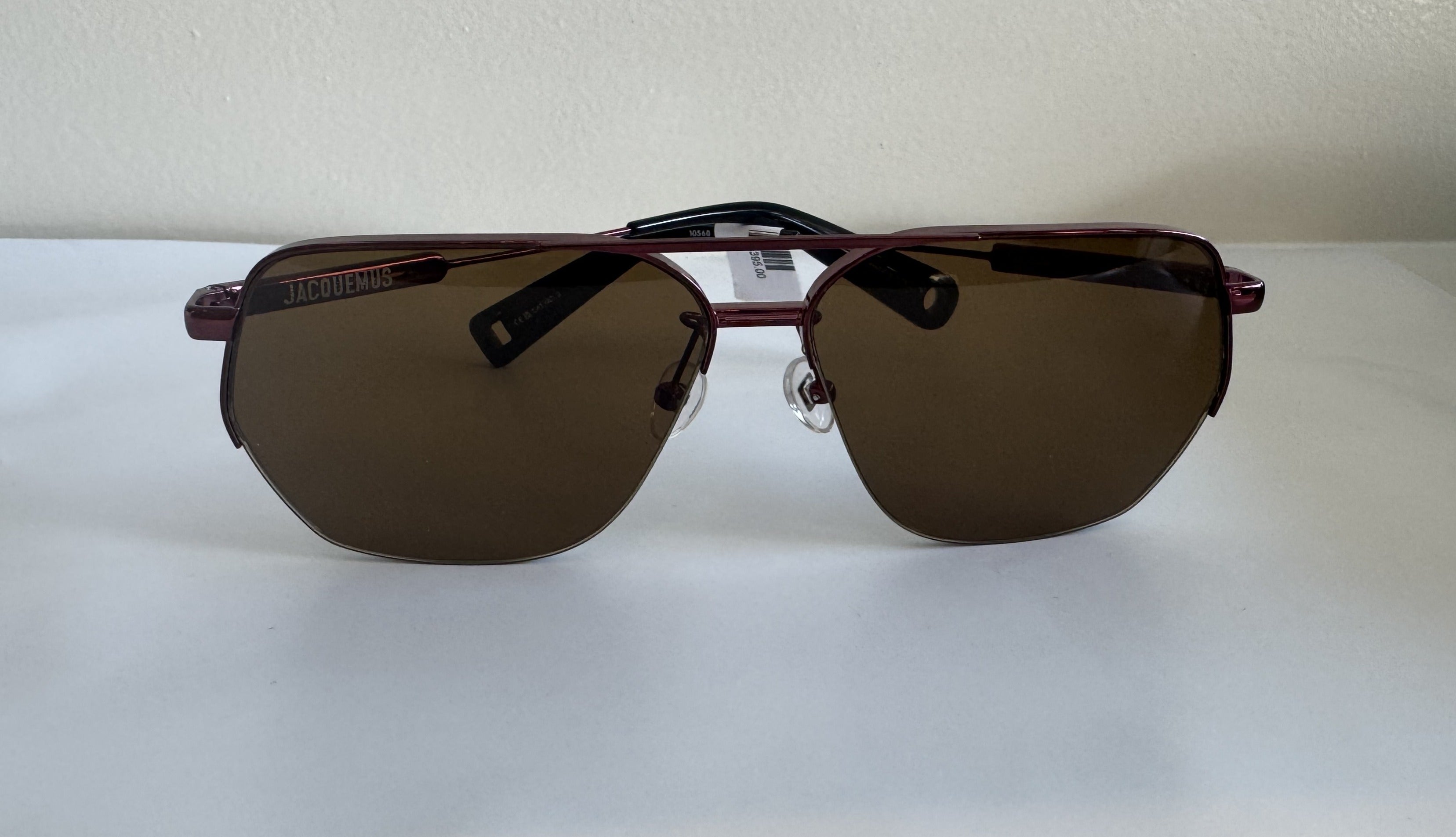 Jacquemus Aviador Bordeaux