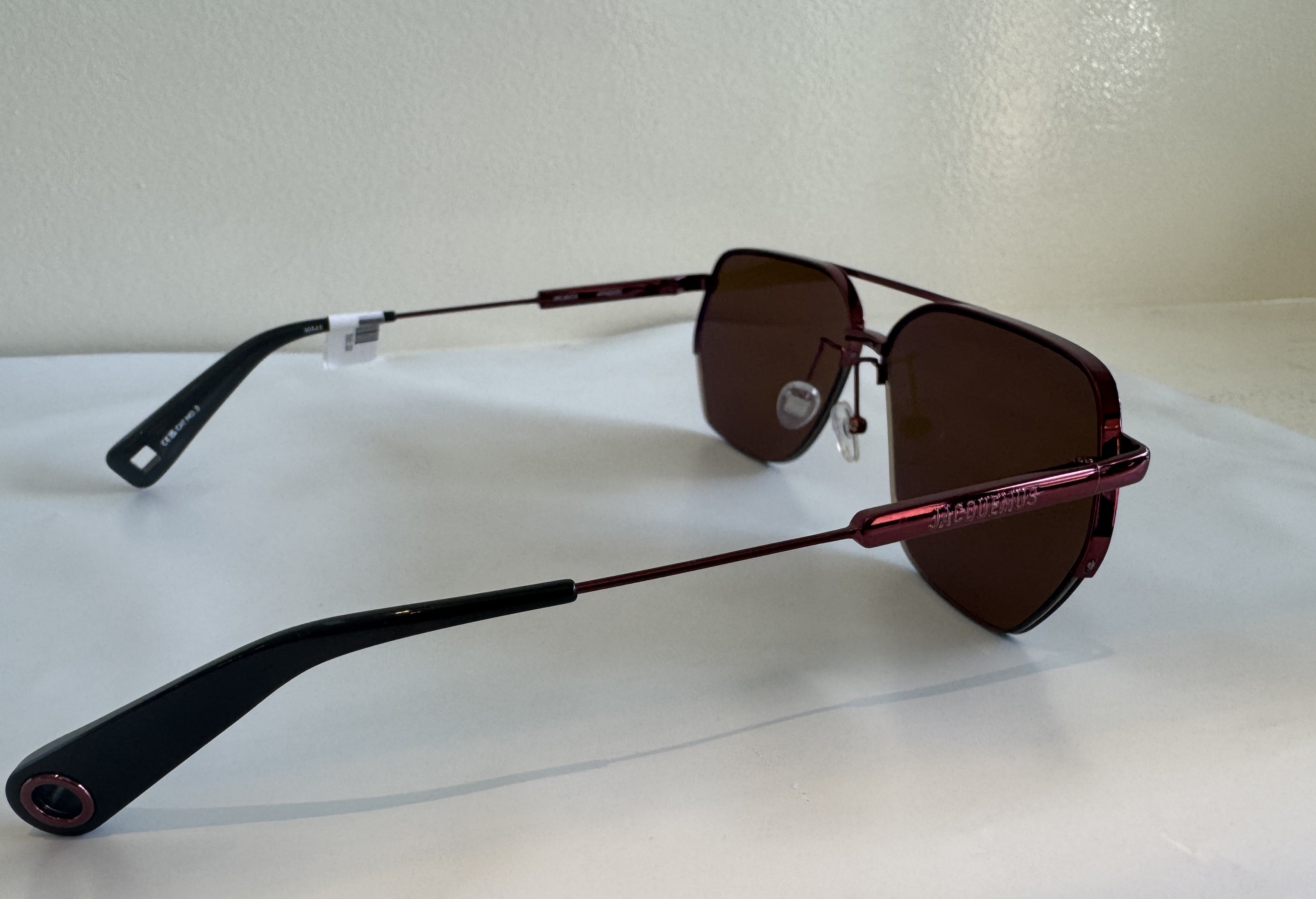 Jacquemus Aviador Bordeaux