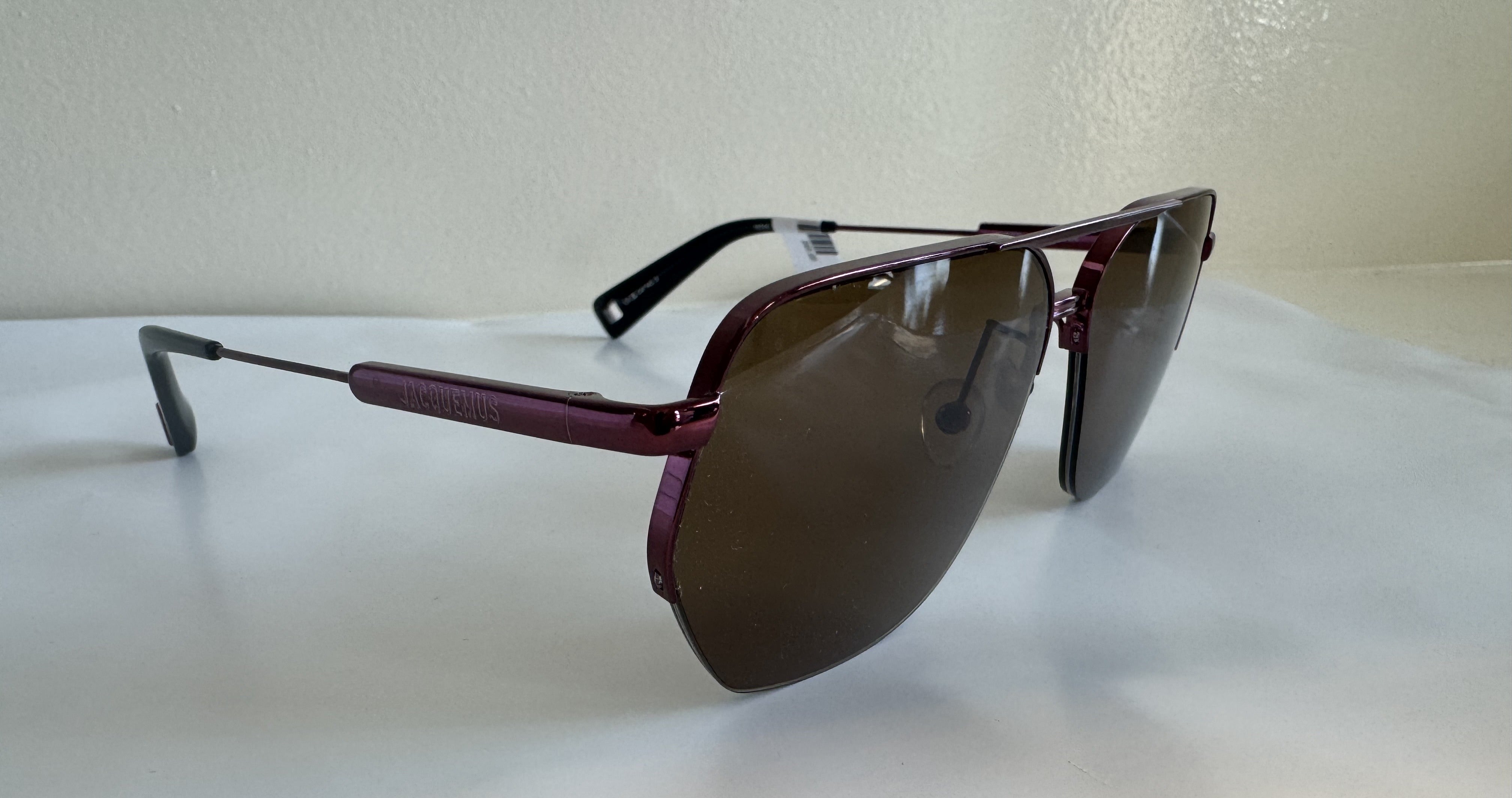 Jacquemus Aviador Bordeaux