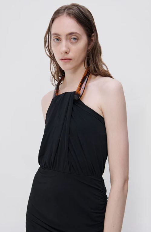 Simkhai Mirabella Draped Jersey Dress