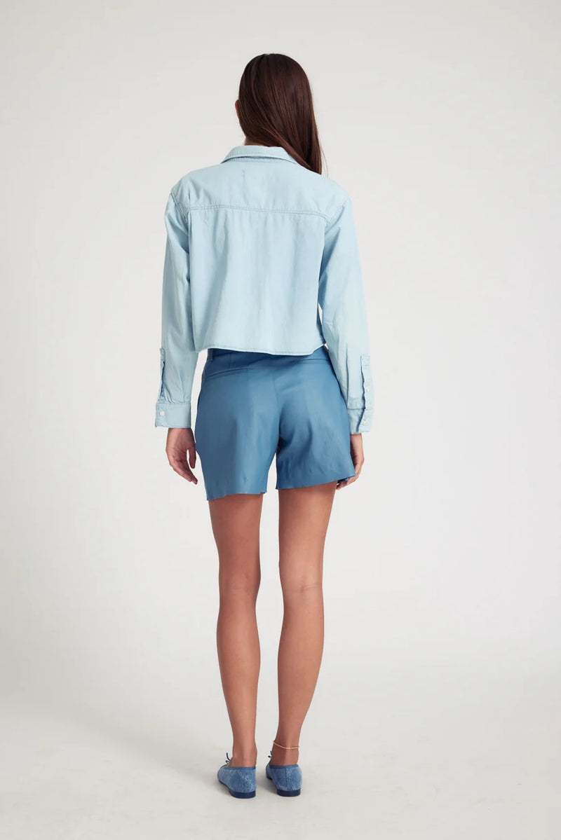 SPRWMN Leather Trouser Shorts