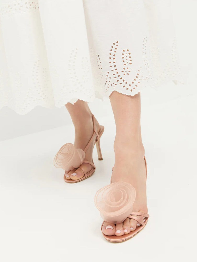 Loeffler Randall Steph Organza Rose Sandal