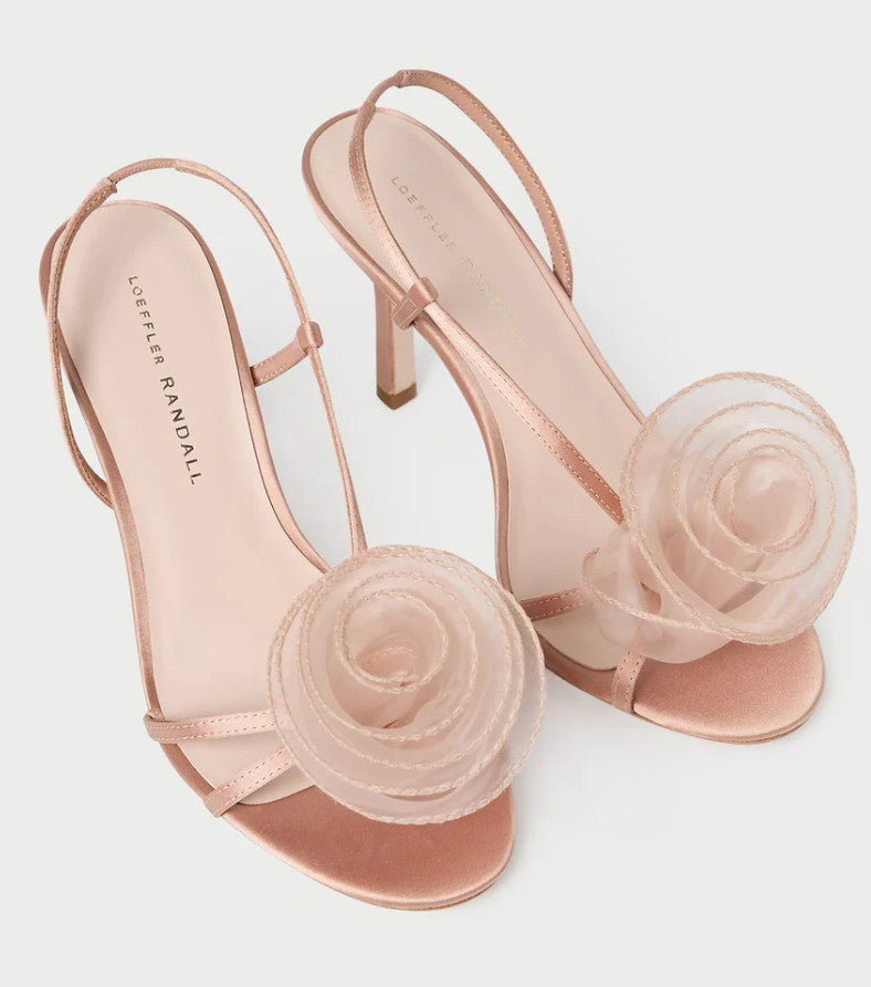 Loeffler Randall Steph Organza Rose Sandal