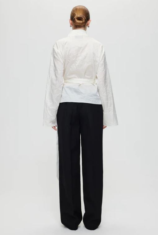 Rohe Crushed Satin Top