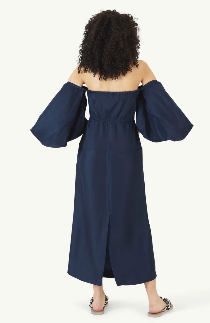 Rosie Assoulin Balloon sleeve dress