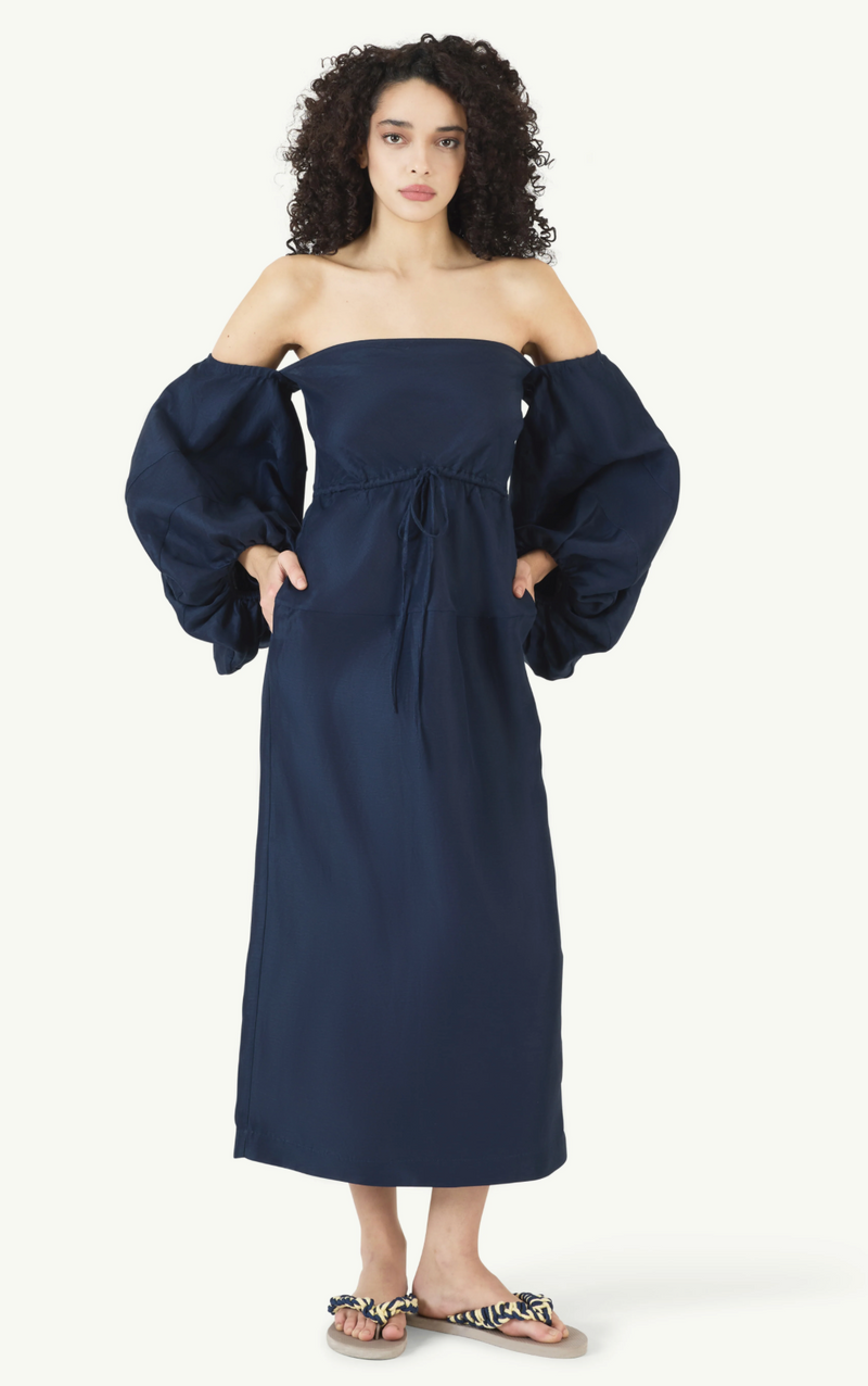 Rosie Assoulin Balloon sleeve dress