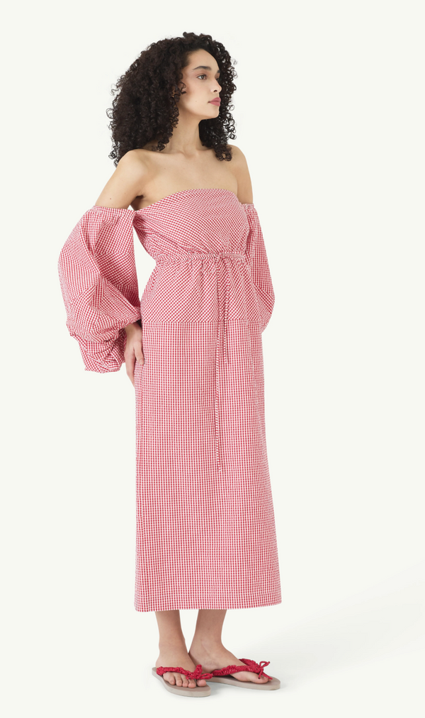 Rosie Assoulin Balloon sleeve dress