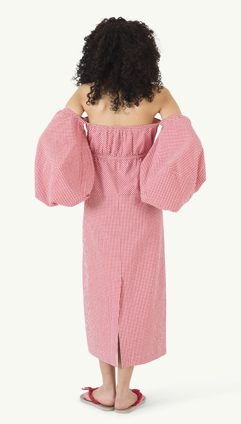 Rosie Assoulin Balloon sleeve dress