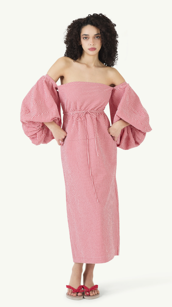 Rosie Assoulin Balloon sleeve dress